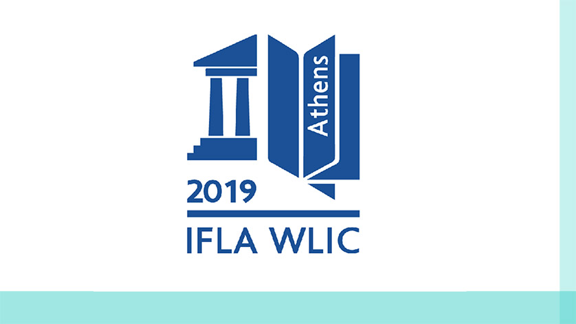 Das Logo der IFLA in Athen 2019